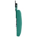 vidaXL Tête de lit suspendue Turquoise Velours