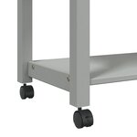 vidaXL Chariot de cuisine MONZA 84x40x90 cm bois massif de pin