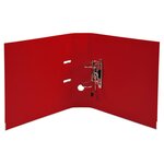Classeur À Levier Prem'touch Intérieur Et Extérieur En Polypropylène - Dos 80mm - A4 Maxi - Bordeaux - X 10 - Exacompta