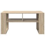 vidaXL Table basse Chêne Sonoma 92 x 49 5 x 45 cm Bois d'ingénierie
