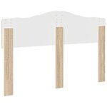 vidaXL Tête de lit Chêne Sonoma 150 cm Bois d'ingénierie
