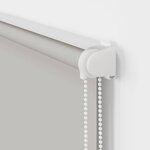 vidaXL Store enrouleur de douche avec cassette largeur du tissu 76 cm