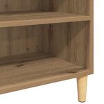 vidaXL Buffet Chêne artisanal 57 x 35 x 89.5 cm Bois d'ingénierie