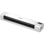 Brother scanner mobile ds-940 - a4 - recto/verso - wifi - batterie intégrée - 15 ppm - couleur - noir/blanc - scan to usb