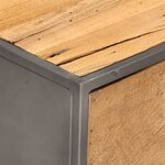 vidaXL Table basse 90 x 50 x 35 cm Bois de récupération massif