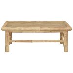 vidaXL Table de jardin 65x65x30 cm Bambou