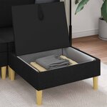 vidaXL Sofa avec rangement Tissu