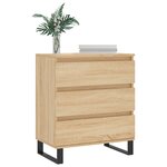 vidaXL Buffet Chêne sonoma 60x35x70 cm Bois d'ingénierie
