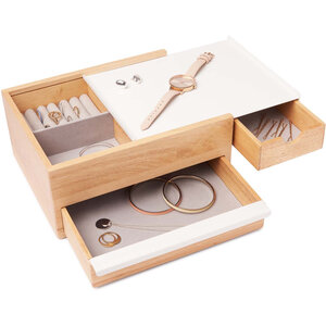 Boite à bijoux tiroir secret stowit