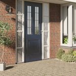 vidaXL Films pour fenêtre 4 Pièces dépoli motif de bambou PVC