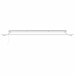 vidaXL Auvent Blanc 4 × 3 5 m Métal