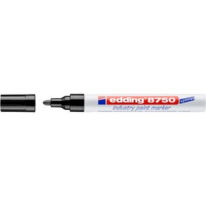 Marqueur Peinture 8750 Spécial Industrie Noir 2-4 mm EDDING