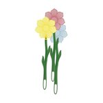 2 tapettes à mouches Fleurs