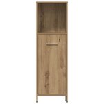 vidaXL Ensemble de meubles salle de bain 4 Pièces bois d'ingénierie