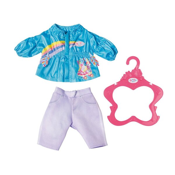 Zapf Creation 828212-B - Baby Born Vêtement de poupée 43 cm Costume de Loisirs turquoise