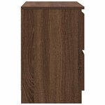 vidaXL Meuble TV chêne marron 60x35x54 cm bois d'ingénierie