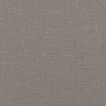 vidaXL Canapé à 3 places avec repose-pieds Taupe 210 cm Tissu