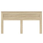 vidaXL Tête de lit Chêne Sonoma 200 cm Bois d'ingénierie