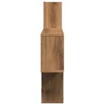 vidaXL Étagère murale chêne artisanal 100x15x70 cm bois d'ingénierie