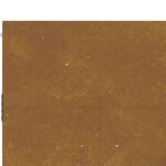 vidaXL Portail de jardin 105x180 cm acier corten