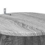 vidaXL Support de Plante 2 pièces Sonoma gris Ø40 x 100 cm