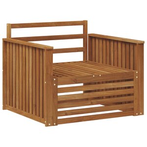 vidaXL 2 Pièce Canapé d’extérieur Naturel