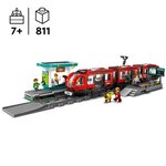 LEGO City - Tramway et Station du Centre-Ville - Ensemble de Construction 60423