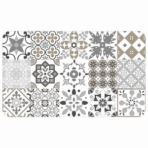 Tapis Rectangle 45x75 cm Mousse Salou Naturel