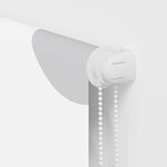 vidaXL Store enrouleur de douche 130x240 cm largeur du tissu 126 cm