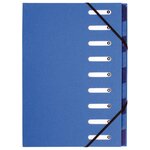 Trieur Harmonika® Forever 9 Compartiments - Bleu Clair - X 6 - Exacompta