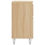 vidaXL Buffet chêne sonoma 40x35x70 cm bois d'ingénierie