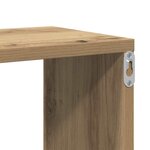 vidaXL Étagère murale chêne artisanal 104x20x58 5 cm bois d'ingénierie