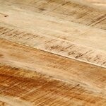 vidaXL Table à manger 180x90x75 cm Bois de manguier massif brut