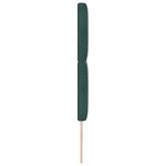 vidaXL Tête de Lit en Velours Argyle Vert foncé 180 cm Velours
