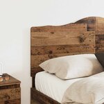 vidaXL Tête de lit Bois Ancien 120 cm Bois d'ingénierie