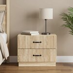 vidaXL Cabinet de chevet Chêne Sonoma 62 x 34 5 x 44 5 cm