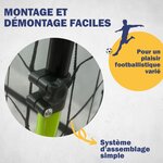 Best Sporting 11050 - But de football 213 x 152 x 76 cm en noir avec fonction Rebond
