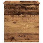Coffre de rangement vidaXL en bois recyclé 40x42x46 cm
