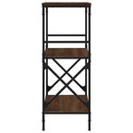 vidaXL Bibliothèque à 3 niveaux chêne marron 59x35x90 5 cm