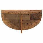 vidaXL Étagère Murale Bois ancien 38 x 19 x 19 cm Bois d'ingénierie