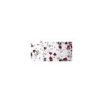 Glitter - Glue Petit coeur  rouge / argent  Flacon 50ml