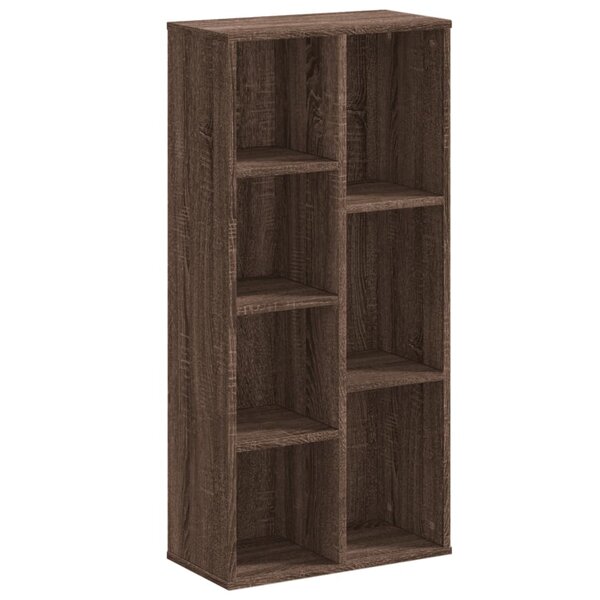 vidaXL Bibliothèque chêne marron 50x25x105 cm bois d'ingénierie