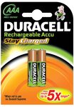 Blister de 2 Piles StayCharged Micro AAA 1 2V DURACELL