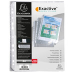 Sachet 20 pochettes perforées pour EXACTIVE x 5 EXACOMPTA