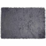 vidaXL Tapis en fausse Tafalla Anthracite 160 x 230 cm Polyester