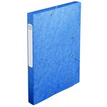 Boite De Classement Cartobox Dos 25mm Carte Lustrée - A4 - Bleu - X 25 - Exacompta