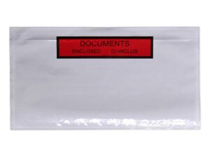 Lot de 500 pochettes dl porte-document ci-inclus imprimé