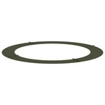 vidaXL adapté pour anneau d'arbre plat Vert olive Ø90 / 120 cm Acier
