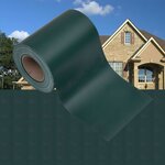 vidaXL Écran d'intimité de jardin PVC 35x0 19 m Vert mat