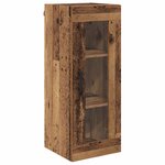 vidaXL Haut Armoire Bois Ancien 34 5 x 34 x 180 cm Bois d'ingénierie